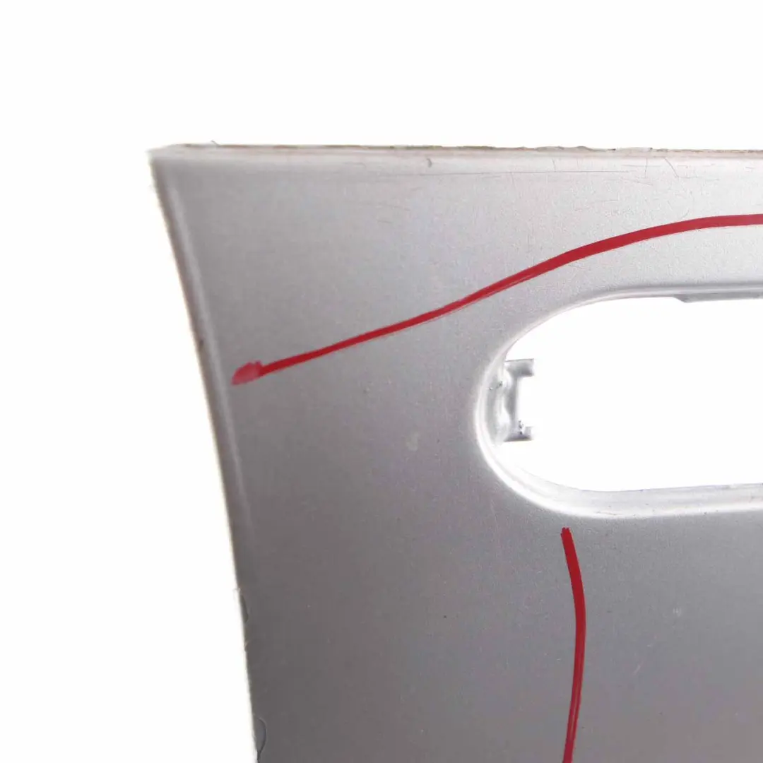 Seitenwand vorn rechts Pure Silver Silber für BMW Mini Cooper 1 R50 R52 R53 mit Teilenummer 7037438 BMW Mini Cooper 1 R50 R52 R53 Seitenwand vorn rechts Pure Silver Silber - SKU 7037438-PS4 - Teilenummer 7037438