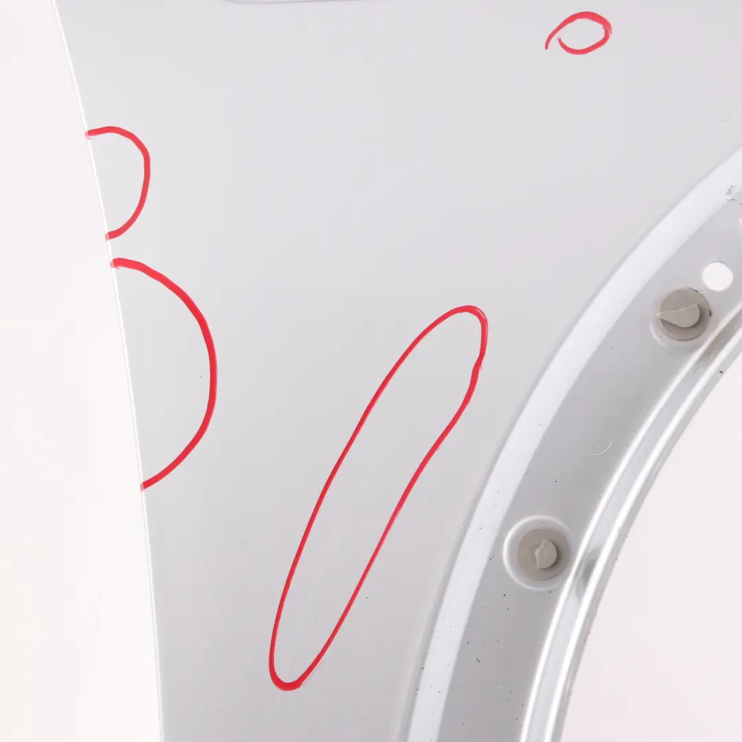 Mini Cooper One R50 R53 Front Right O/S Side Panel Fender Wing Pure Silver - SKU 7037438-PS7 - Part number 7037438