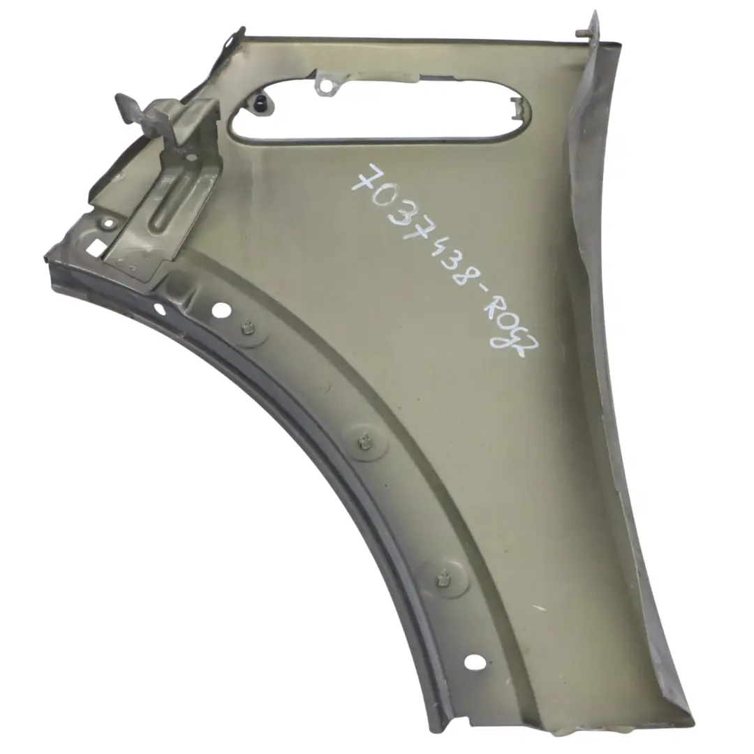Front Right O/S Side Panel Fender Wing Royal Grey Metallic - A48 to Mini R50 with Part number 7037438 Mini R50 Front Right O/S Side Panel Fender Wing Royal Grey Metallic - A48 - SKU 7037438-ROG2 - Part number 7037438