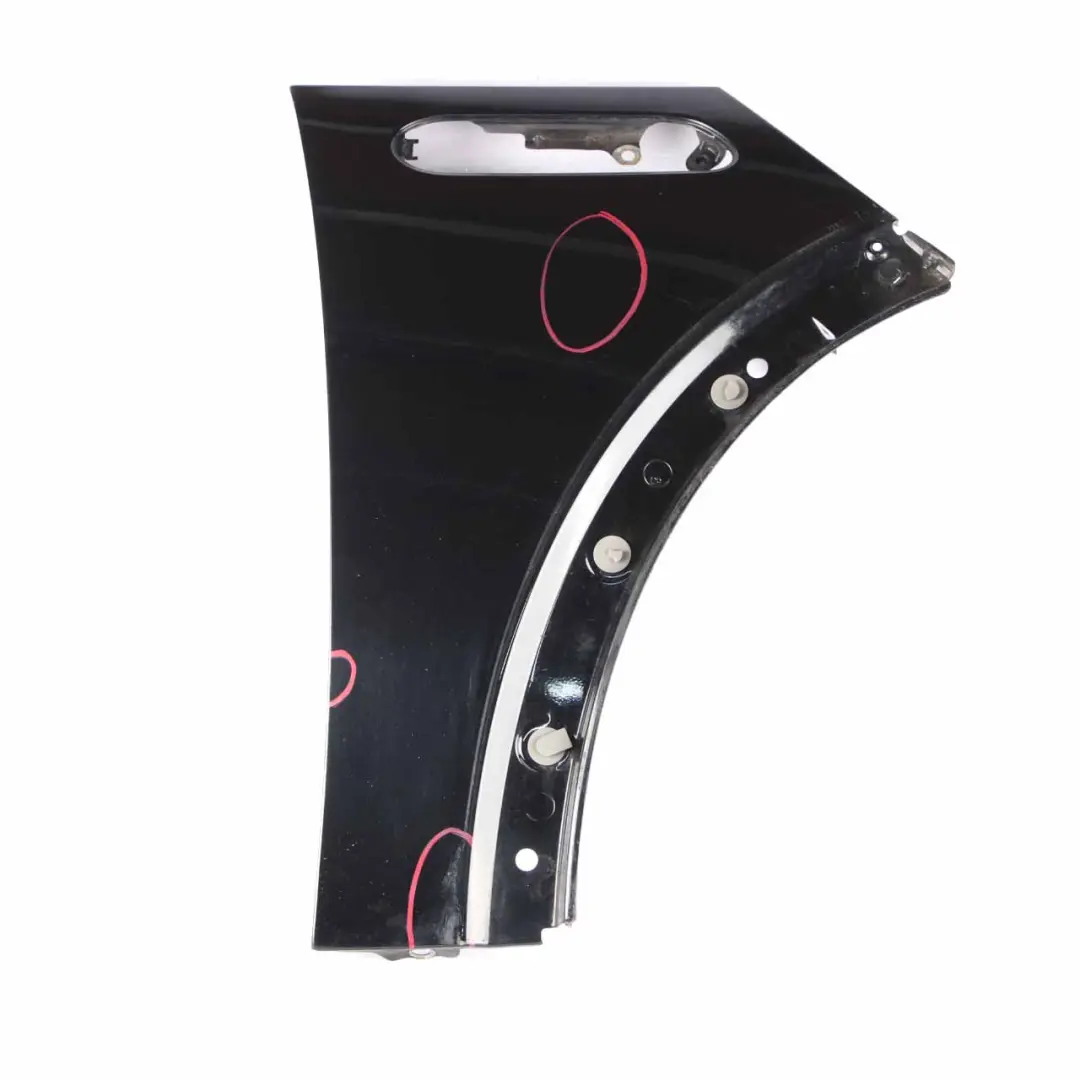 Side Panel Front Right O/S Fender Wing Schwarz 2 Black - 668 to Mini R50 R52 with Part number 7037438 Mini R50 R52 Side Panel Front Right O/S Fender Wing Schwarz 2 Black - 668 - SKU 7037438-SCH3 - Part number 7037438