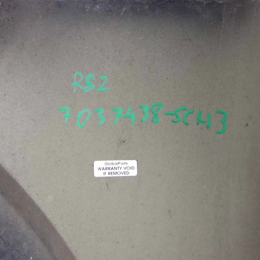 Side Panel Front Right O/S Fender Wing Schwarz 2 Black - 668 to Mini R50 R52 with Part number 7037438 Mini R50 R52 Side Panel Front Right O/S Fender Wing Schwarz 2 Black - 668 - SKU 7037438-SCH3 - Part number 7037438