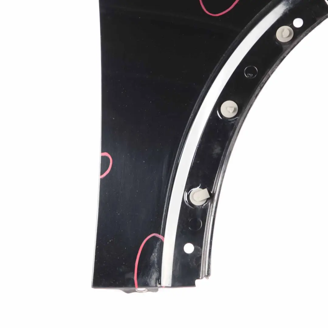 Mini R50 R52 Side Panel Front Right O/S Fender Wing Schwarz 2 Black - 668 - SKU 7037438-SCH3 - Part number 7037438