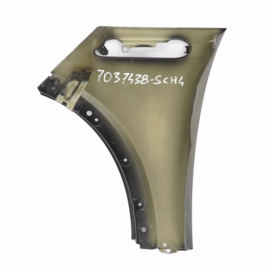  Side Panel Mini R50 R52 R53 Front Right O/S Wing Fender Schwarz Black - 668 - SKU 7037438-SCH4 - Part number 7037438