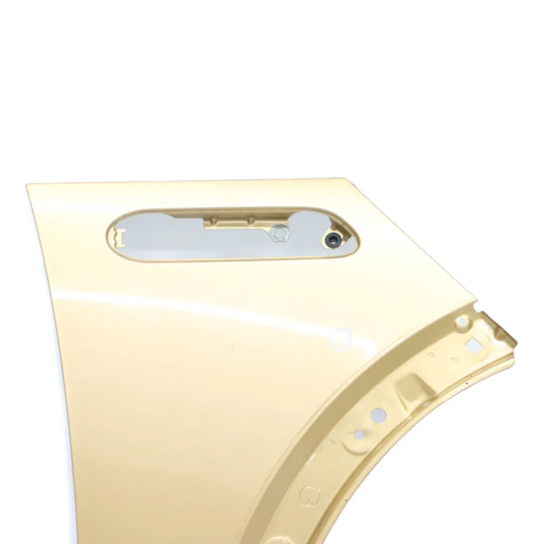 Side Panel Mini R50 R52 R53 Front Right O/S Fender Wing Solid Gold Metallic 859 to with Part number 7037438 Side Panel Mini R50 R52 R53 Front Right O/S Fender Wing Solid Gold Metallic 859 - SKU 7037438-SDB - Part number 7037438