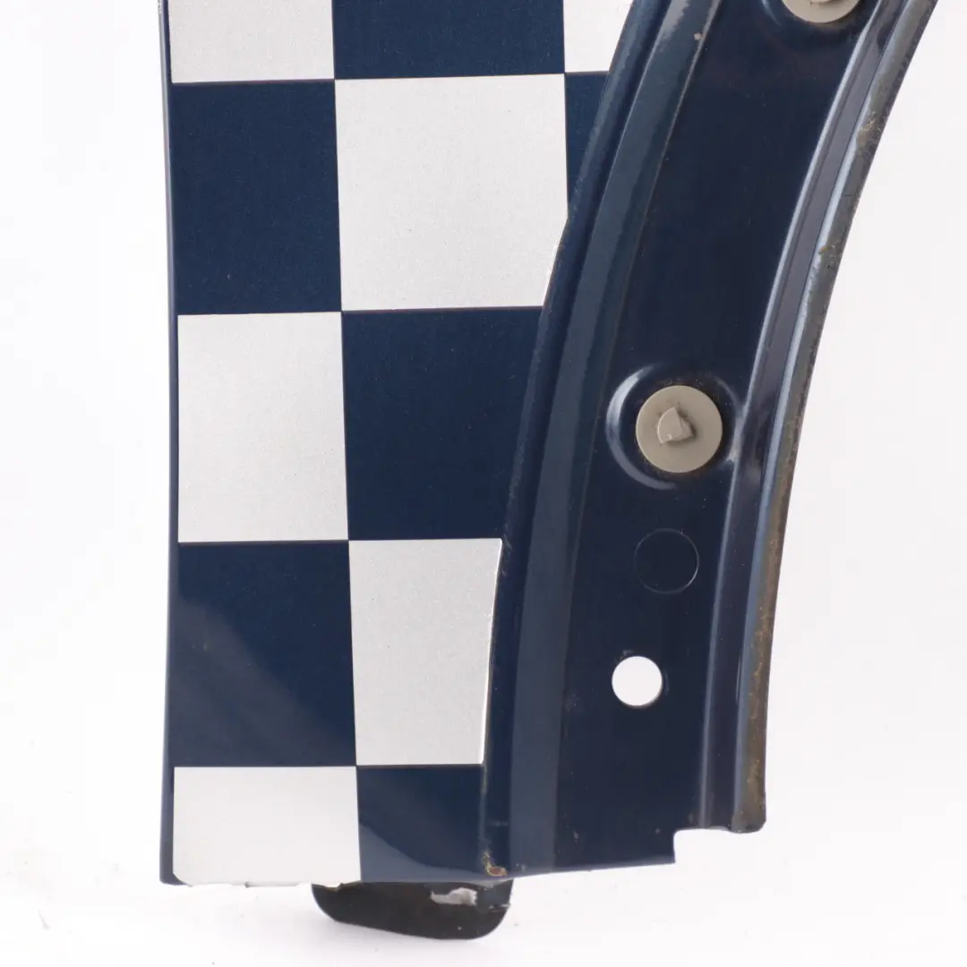 Side Panel Mini R50 R52 R53 Front Right O/S Fender Wing Space Blue Metallic A49 to with Part number 7037438 Side Panel Mini R50 R52 R53 Front Right O/S Fender Wing Space Blue Metallic A49 - SKU 7037438-SPA - Part number 7037438