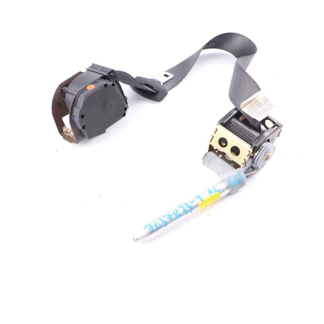 BMW E65 E66 E67 Seat Belt Rear Left Upper Belt Basalt Grau - SKU 7037833-1 - Part number 7037833