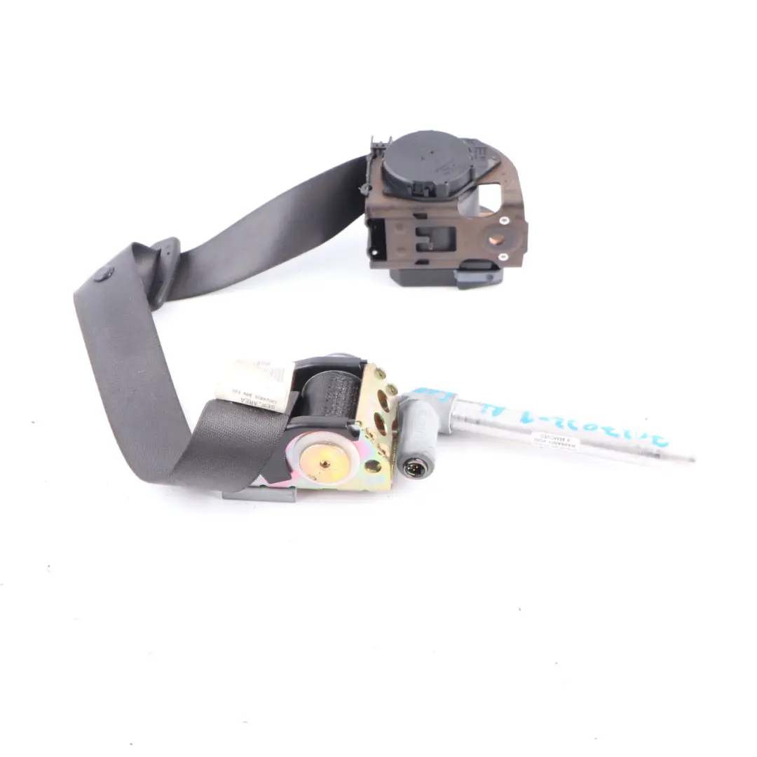 BMW E65 E66 E67 Seat Belt Rear Left Upper Belt Basalt Grau - SKU 7037833-1 - Part number 7037833