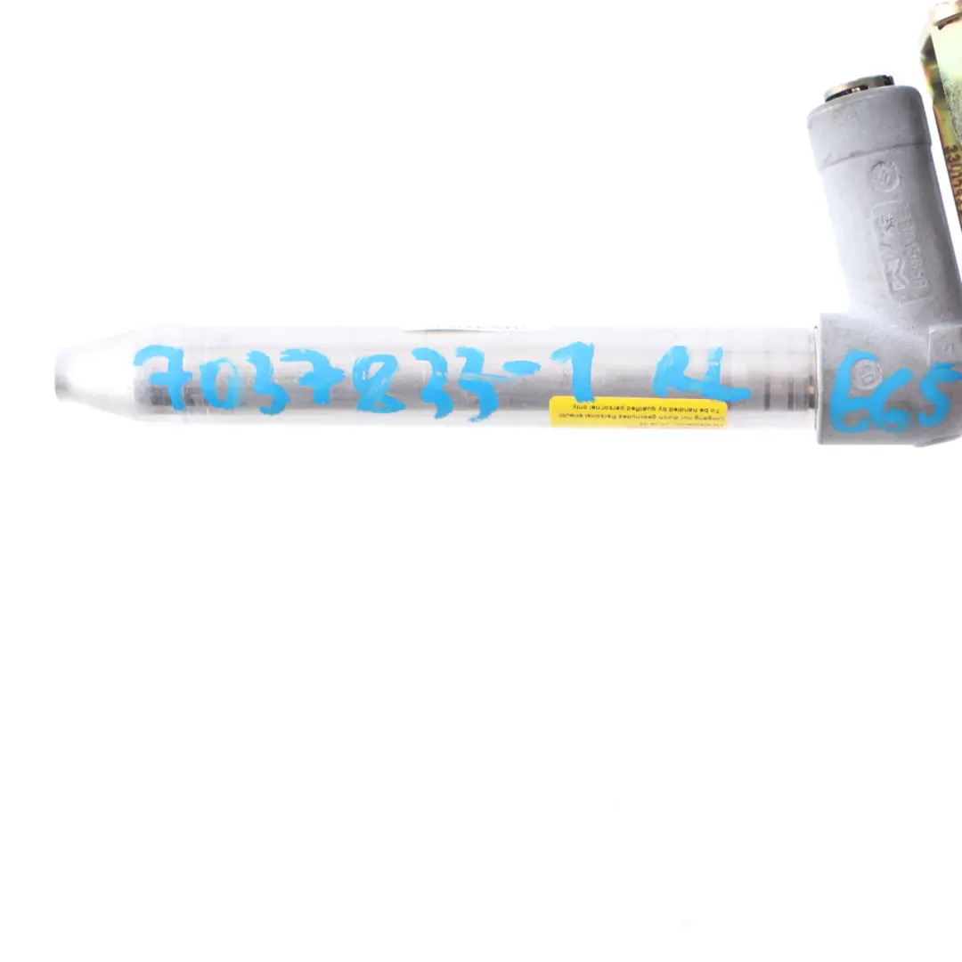 Cintura di sicurezza posteriore sinistra superiore Basalt Grau per BMW E65 E66 E67 con numero di parte 7037833 BMW E65 E66 E67 Cintura di sicurezza posteriore sinistra superiore Basalt Grau - SKU 7037833-1 - Numero di parte 7037833