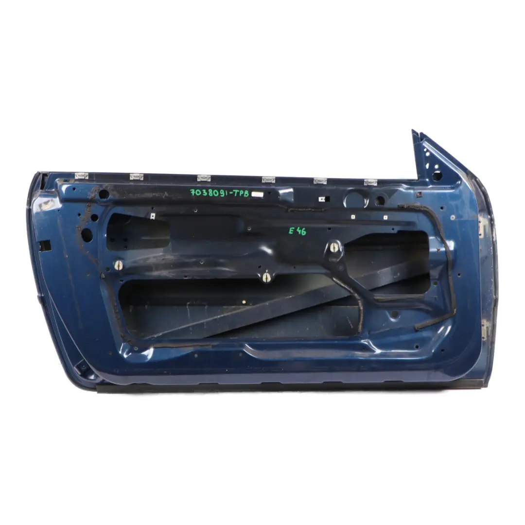 BMW E46 Coupe Convertible Door Front Left N/S Topaz Blue Metallic - 364 - SKU 7038091-TPB - Part number 7038091