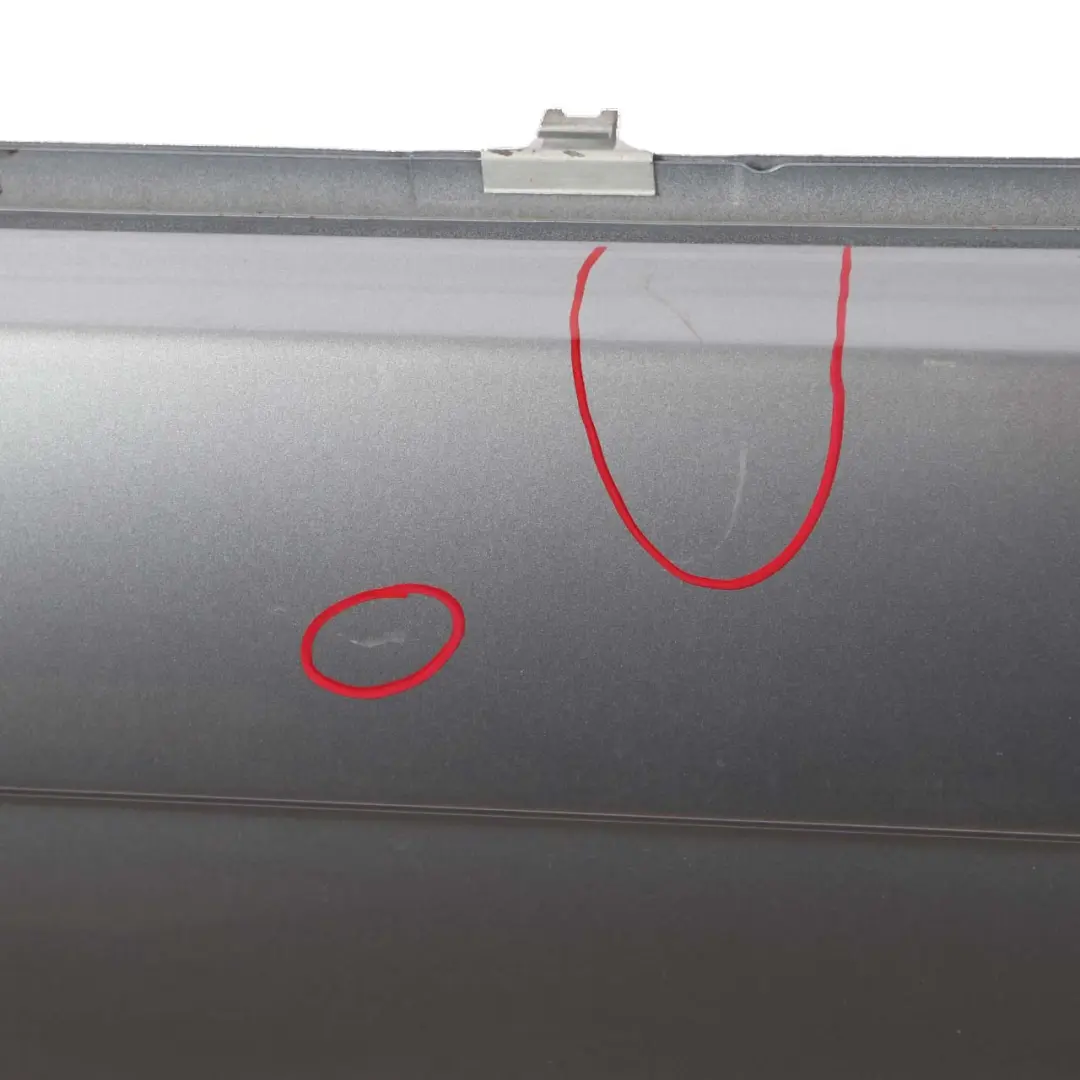 BMW E46 Door Front Right O/S Coupe Convertible Silbergrau Silver Grey - A08 - SKU 7038092-SBG - Part number 7038092