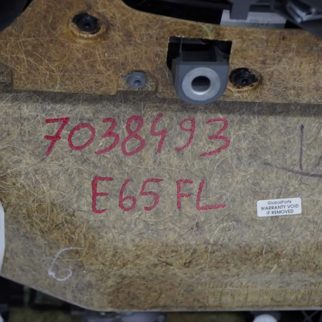 Boczek Drzwi Lewy Przód Skóra do BMW 7 E65 E66 o numerze 7038493 BMW 7 E65 E66 Boczek Drzwi Lewy Przód Skóra - SKU 7038493 - Numer Części 7038493