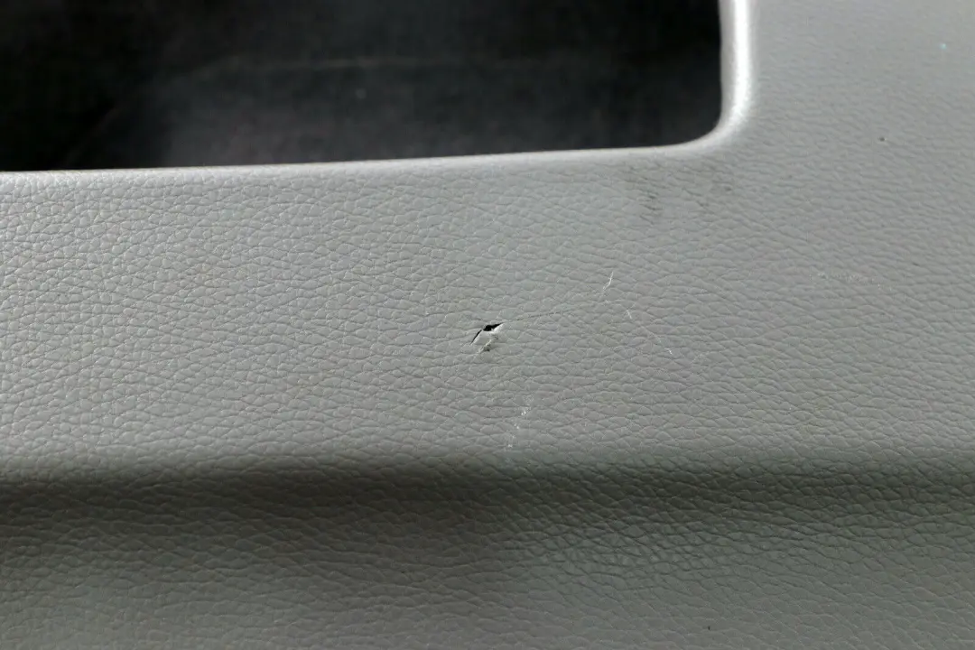 Right O/S Door Card Grey Leather Lining Trim Panel to BMW 7 Series E65 2 Rear with Part number 7038710 BMW 7 Series E65 2 Rear Right O/S Door Card Grey Leather Lining Trim Panel - SKU 7038710-2 - Part number 7038710