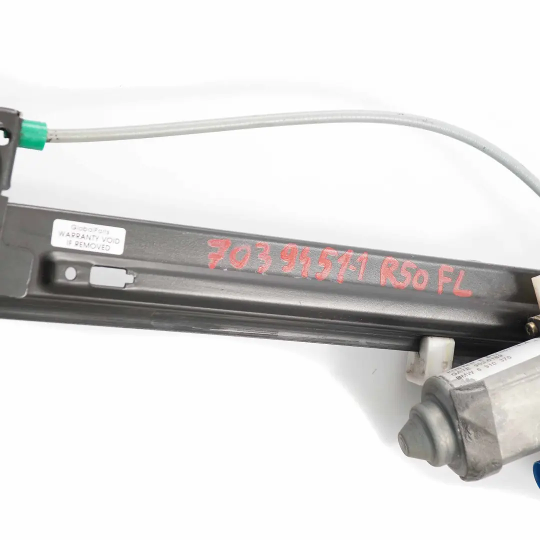 Motorino Alzacristallo Anteriore Sinistra Passeggero per Mini Cooper R50 R52 R53 con numero di parte 7039451 Mini Cooper R50 R52 R53 Motorino Alzacristallo Anteriore Sinistra Passeggero - SKU 7039451-1 - Numero di parte 7039451