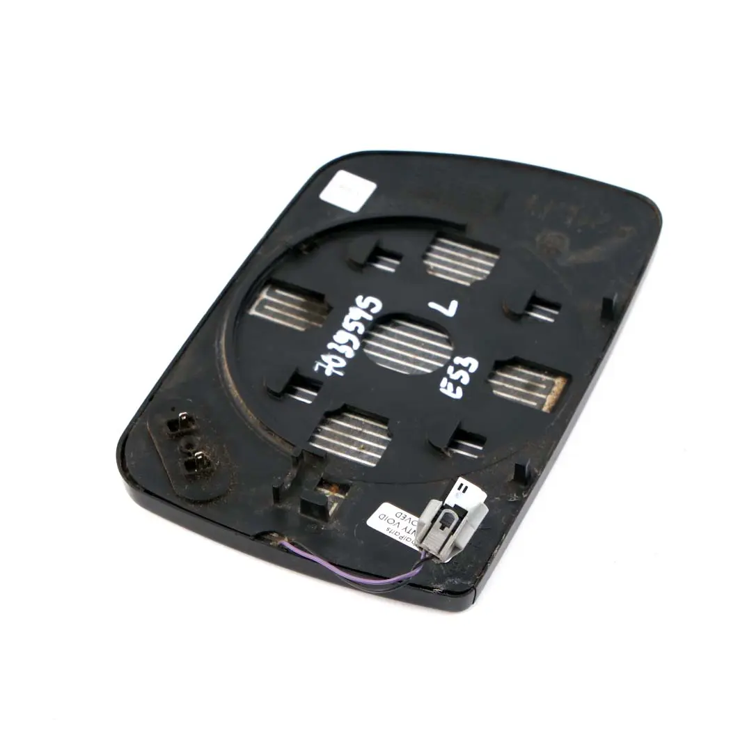 Izquierda Espejo Wing Vidrio Auto Calentado Gran Angular para BMW X5 E53 con número de pieza 7039595 BMW X5 E53 Izquierda Espejo Wing Vidrio Auto Calentado Gran Angular - SKU 7039595 - Número de pieza 7039595