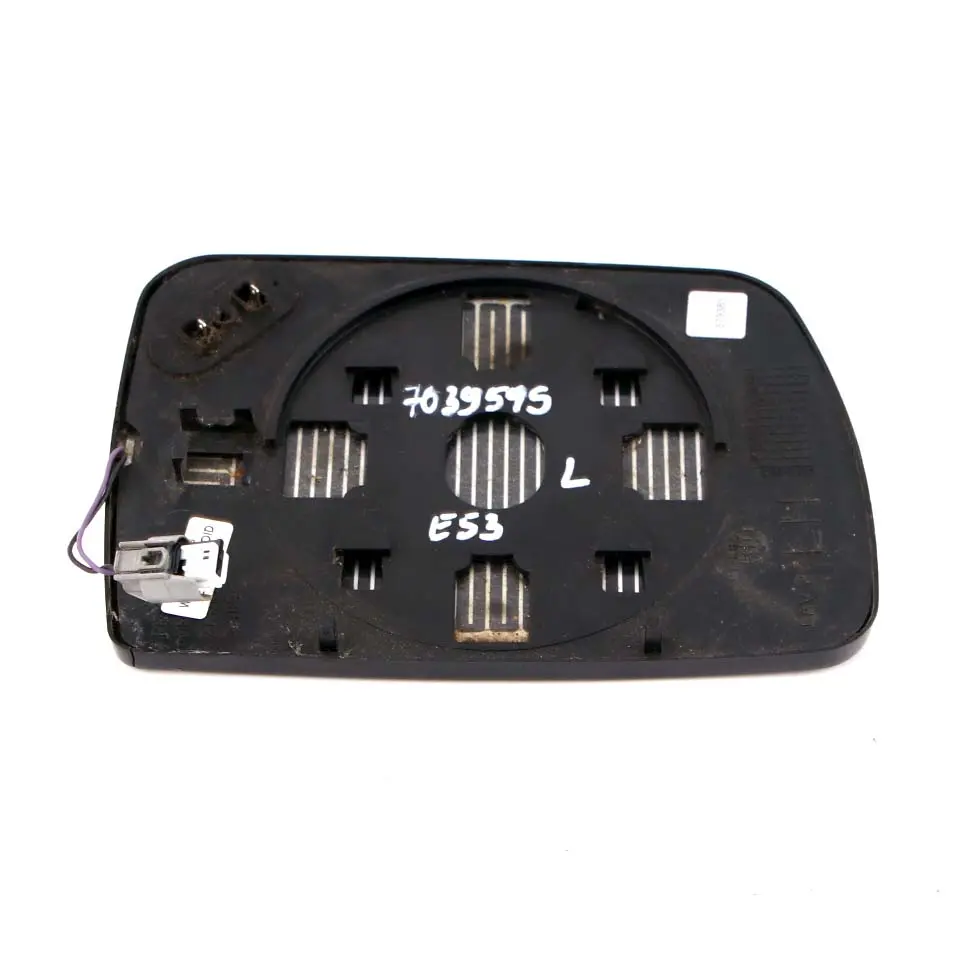 BMW X5 Series E53 Left N/S Wing Mirror Glass Auto Dip Heated Wide Angle - SKU 7039595 - Part number 7039595