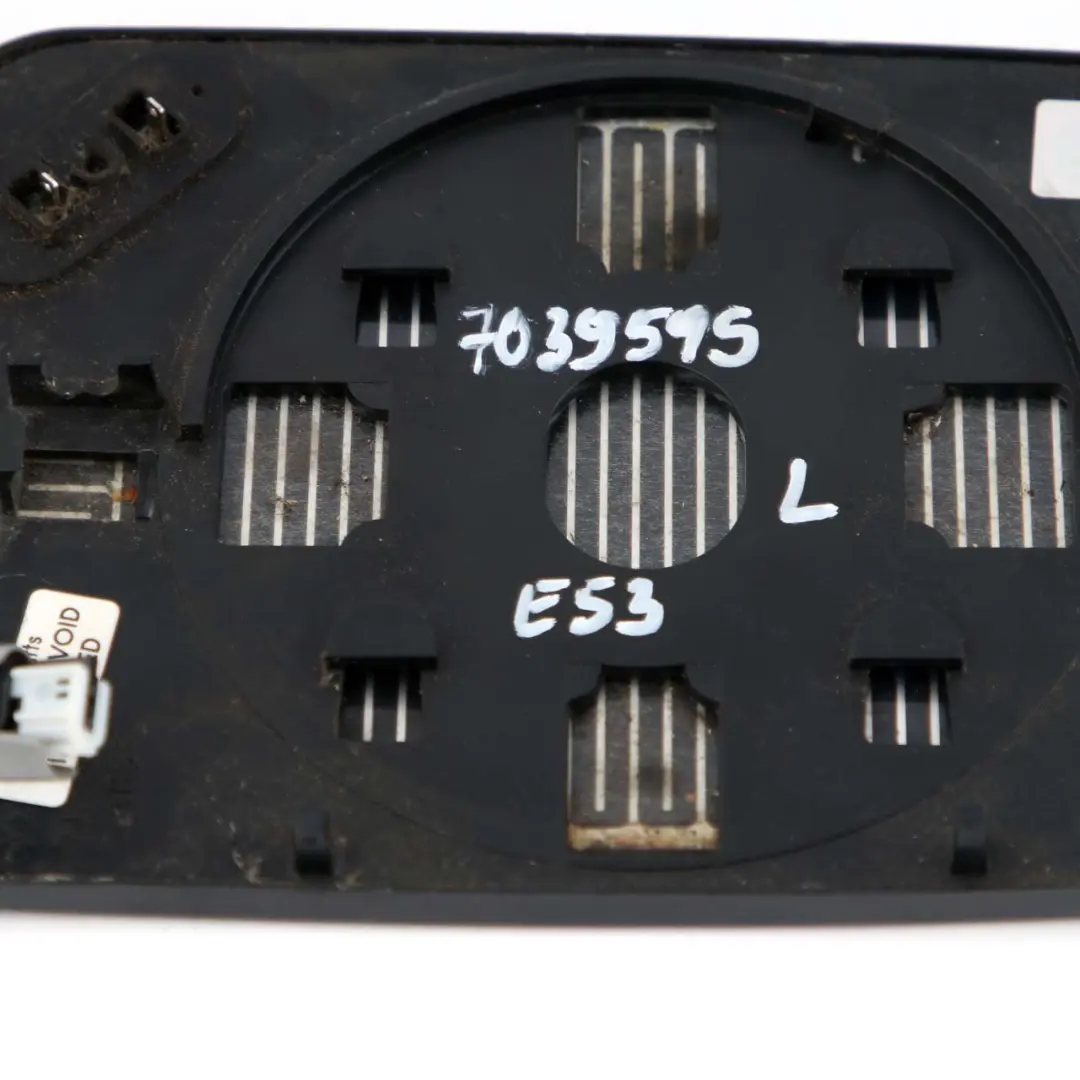 Rétroviseur Aile Gauche Verre Auto Chauffant Grand Angle pour BMW X5 E53 à propos du numéro de pièce 7039595 BMW X5 E53 Rétroviseur Aile Gauche Verre Auto Chauffant Grand Angle - SKU 7039595 - Numéro de pièce 7039595