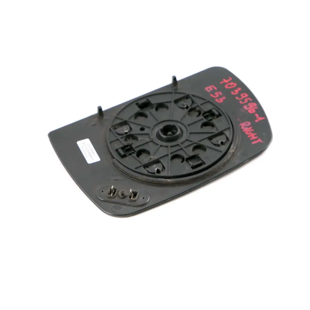 Spiegelglas Beheizt Weitwinkel Rechts für BMW X5 er E53 mit Teilenummer 7039596 BMW X5 er E53 Spiegelglas Beheizt Weitwinkel Rechts - SKU 7039596-1 - Teilenummer 7039596