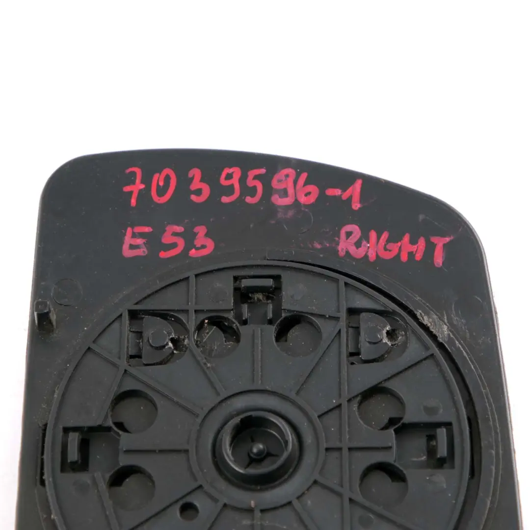 BMW X5 er E53 Spiegelglas Beheizt Weitwinkel Rechts - SKU 7039596-1 - Teilenummer 7039596