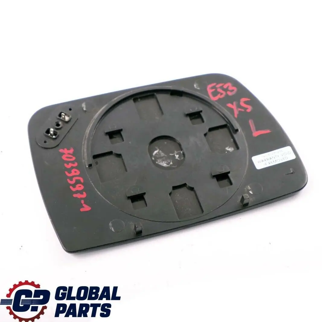 Lusterko lewe wkład lusterka szkło do BMW X5 E53 o numerze 7039597 BMW X5 E53 Lusterko lewe wkład lusterka szkło - SKU 7039597-1 - Numer Części 7039597