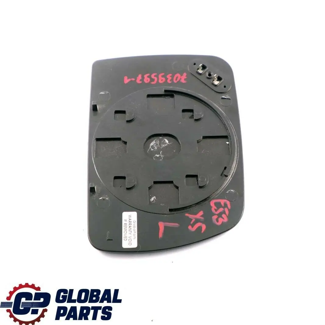 BMW X5 Series E53 1 Left N/S Wing Mirror Glass Heated Wide Angle - SKU 7039597-1 - Part number 7039597