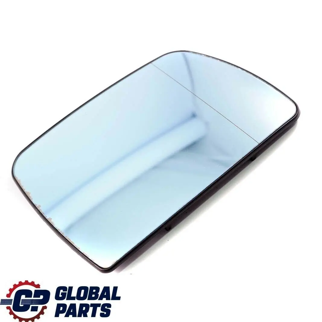 BMW X5 Series E53 Right O/S Wing Mirror Glass Heated Wide Angle Blue - SKU 7039598 - Part number 7039598