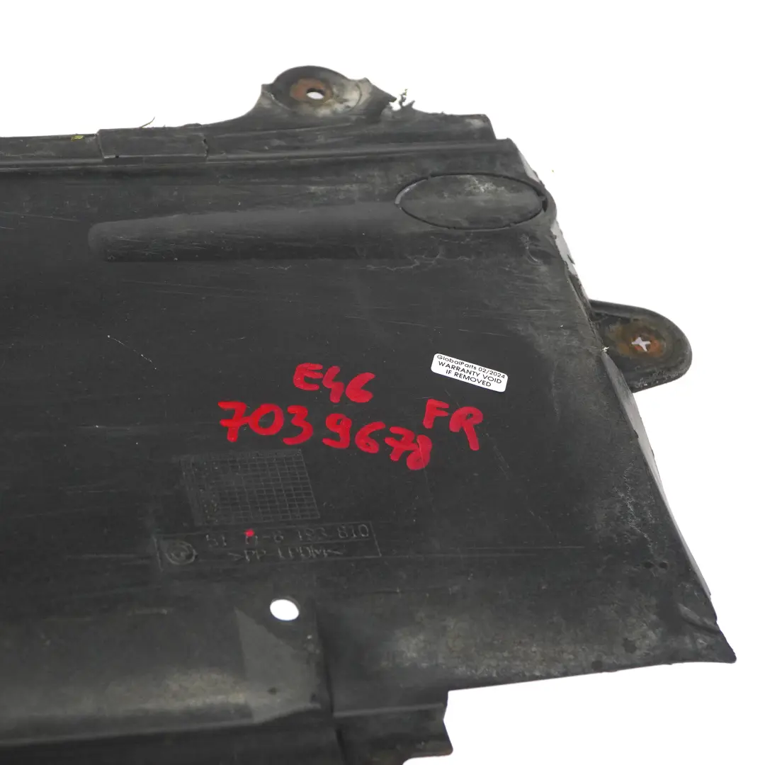 Anteriore Destras Copertura passaruota per BMW E46 Berlina Touring con numero di parte 7039678 BMW E46 Berlina Touring Anteriore Destras Copertura passaruota - SKU 7039678 - Numero di parte 7039678