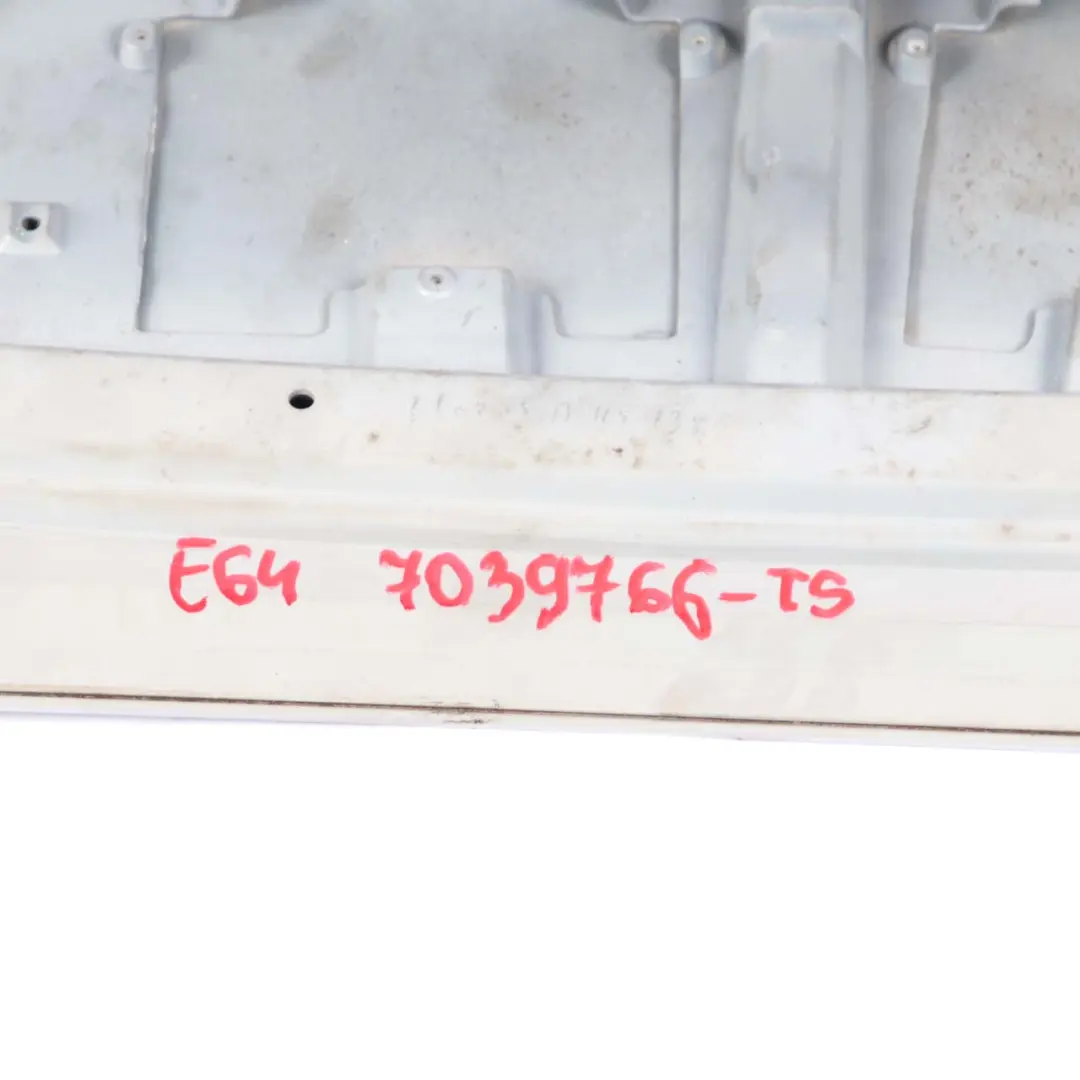 Trunk Boot Lid Tailgate Titansilber Silver - 354 to BMW E64 Cabrio Convertible with Part number 7039766 BMW E64 Cabrio Convertible Trunk Boot Lid Tailgate Titansilber Silver - 354 - SKU 7039766-TS - Part number 7039766