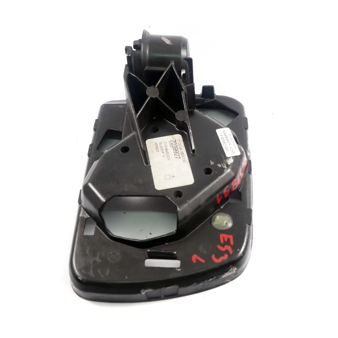 Outside Door Wing Mirror Base Left N/S Bracket 7039573 to BMW X5 Series E53 with Part number 7039891 BMW X5 Series E53 Outside Door Wing Mirror Base Left N/S Bracket 7039573 - SKU 7039891 - Part number 7039891