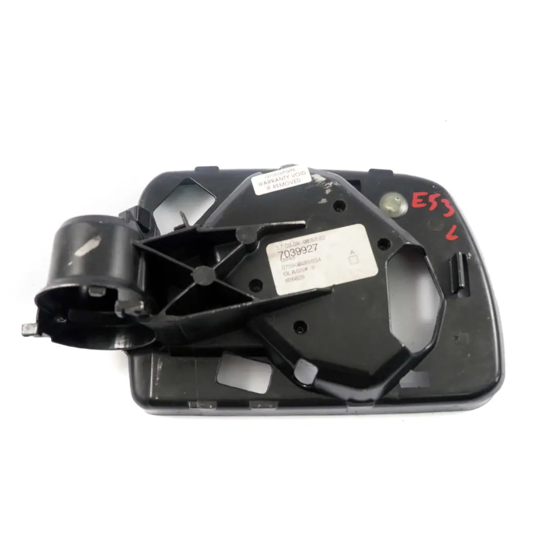 Outside Door Wing Mirror Base Left N/S Bracket 7039573 to BMW X5 Series E53 with Part number 7039891 BMW X5 Series E53 Outside Door Wing Mirror Base Left N/S Bracket 7039573 - SKU 7039891 - Part number 7039891