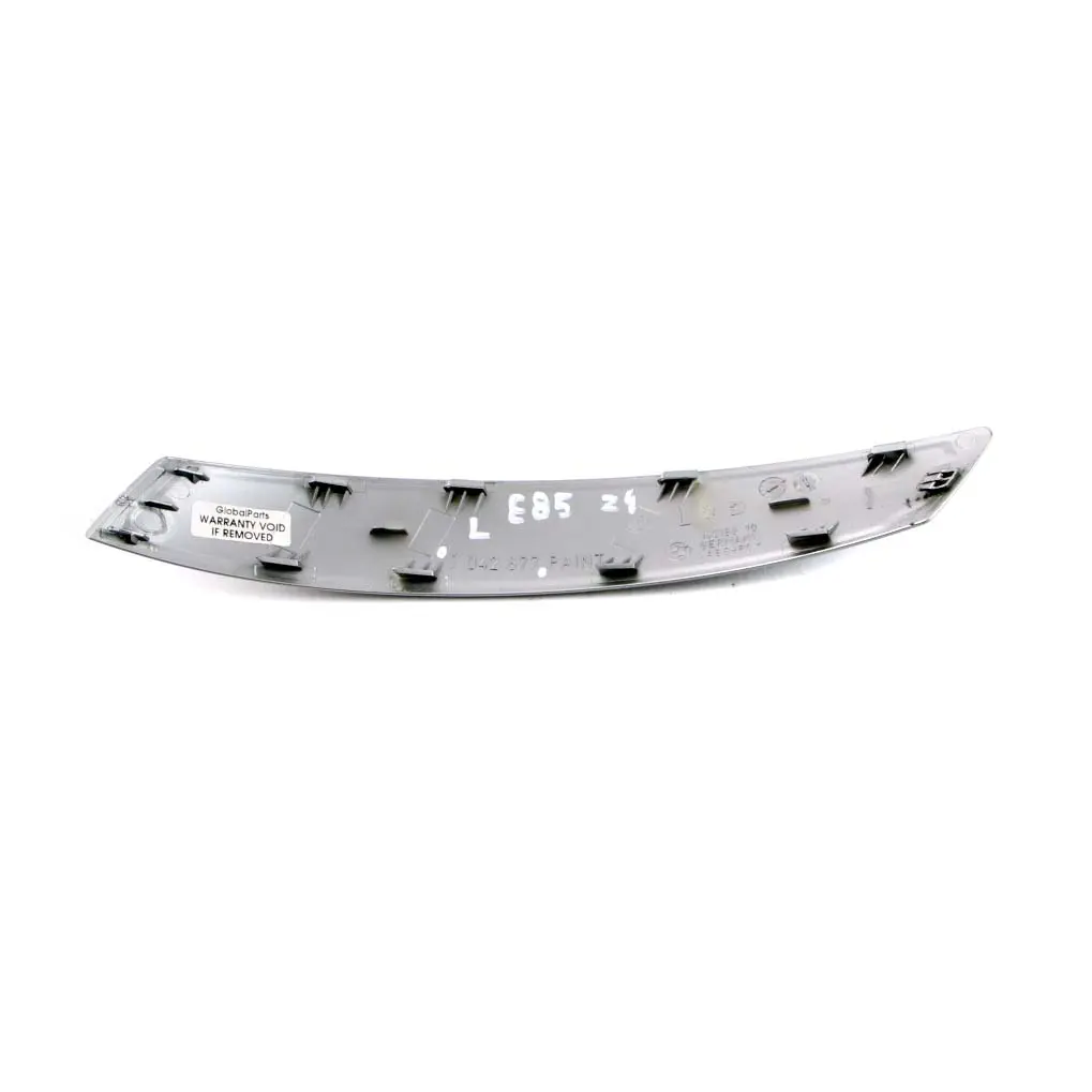 Cubierta Embellecedor Tirador Puerta Izquierda Plata para BMW Z4 E85 E86 con número de pieza 7042877 BMW Z4 E85 E86 Cubierta Embellecedor Tirador Puerta Izquierda Plata - SKU 7042877 - Número de pieza 7042877