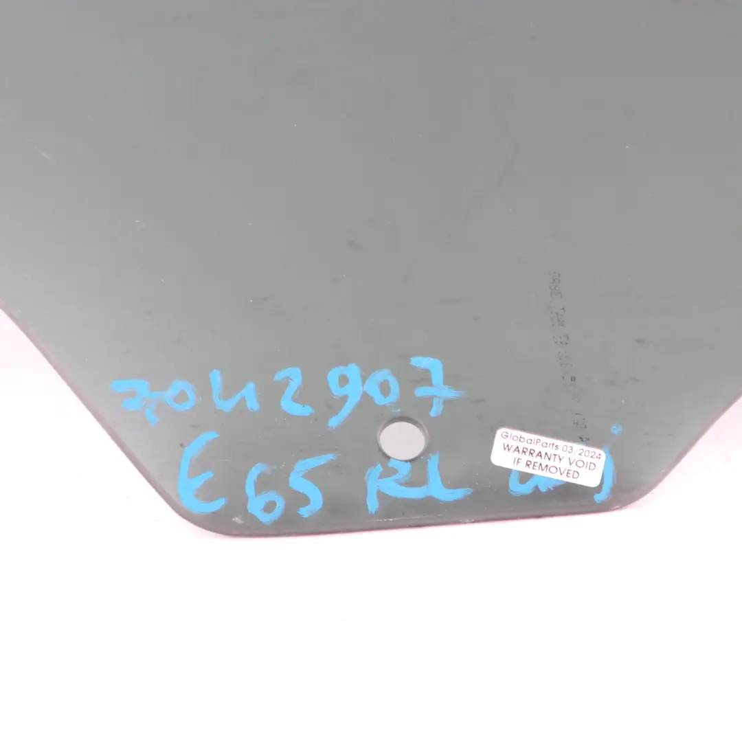 Door Window Rear Left N/S Window Glass Tinted AS3 to BMW E65 E66 with Part number 7042907 BMW E65 E66 Door Window Rear Left N/S Window Glass Tinted AS3 - SKU 7042907 - Part number 7042907