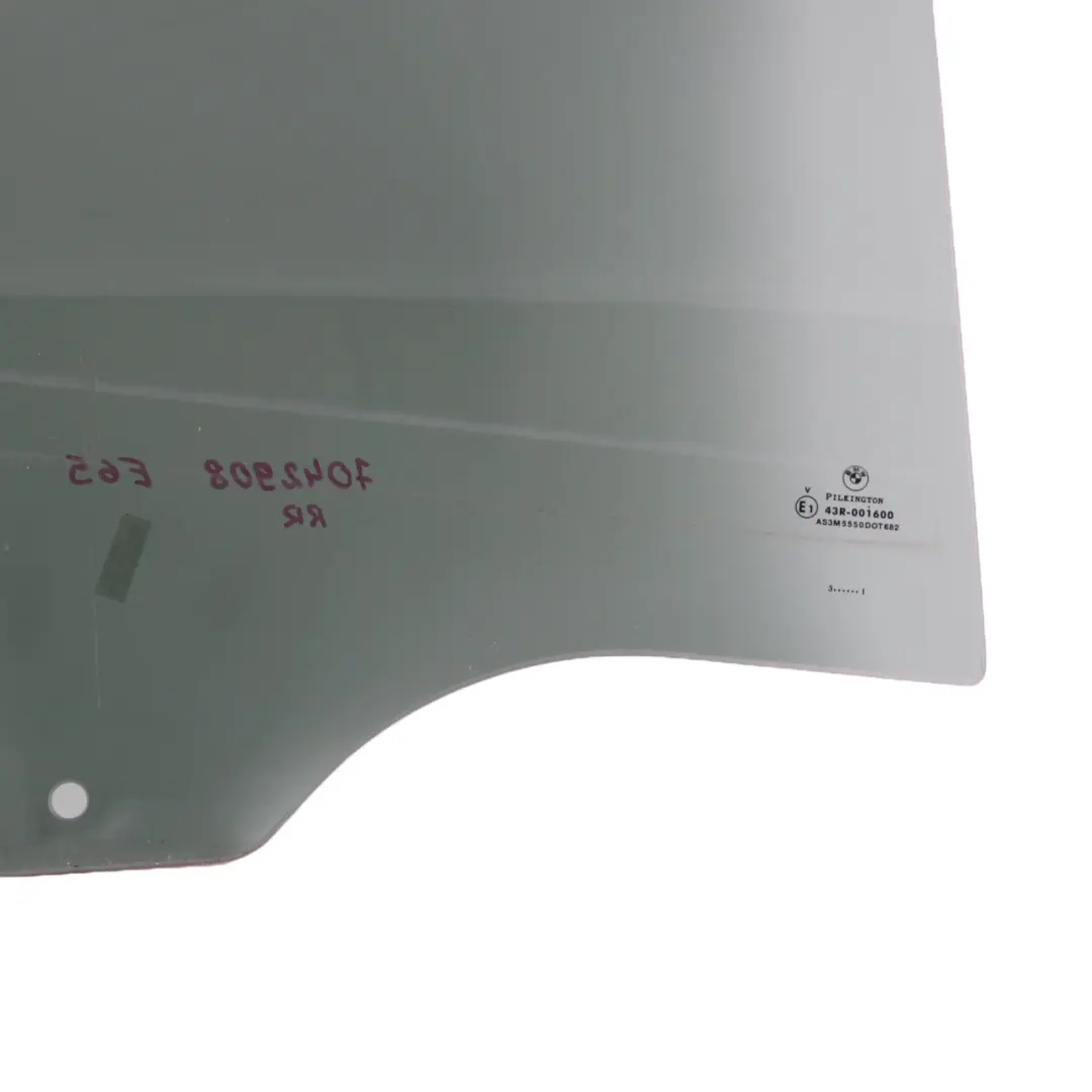 BMW E65 E66 Seitenscheibe Grün Tür Hinten Rechts AS2 8223810 51358223810 - SKU 7042908 - Teilenummer 7042908