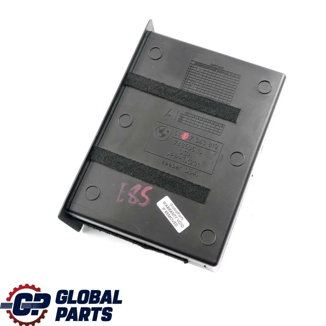 Centre Console Storage Black to BMW Z4 Series E85 E86 Rear with Part number 7043819 BMW Z4 Series E85 E86 Rear Centre Console Storage Black - SKU 7043819 - Part number 7043819