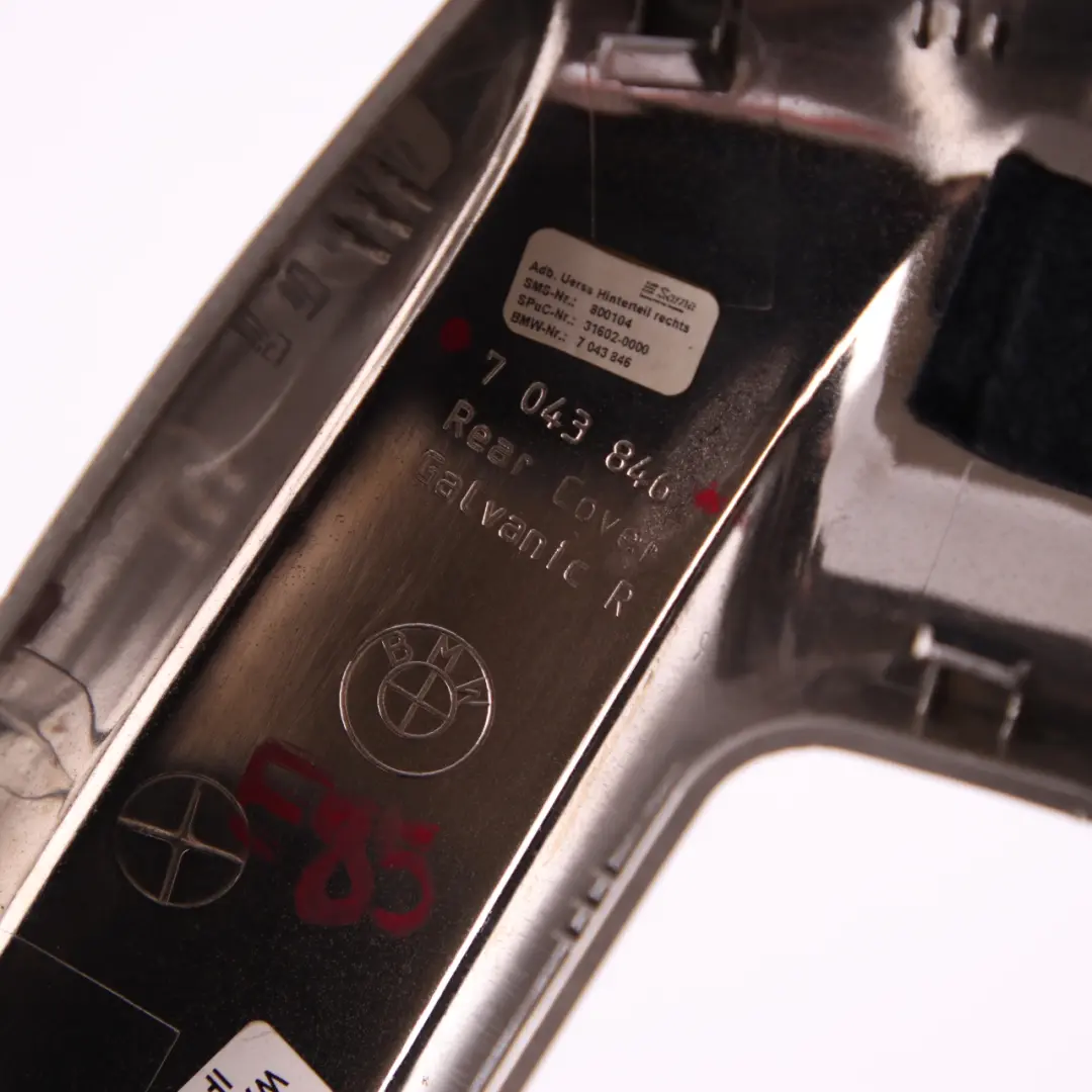 Roll Bar Trim Covering Right O/S Cover Chrome Line to BMW Z4 Series E85 with Part number 7043846 BMW Z4 Series E85 Roll Bar Trim Covering Right O/S Cover Chrome Line - SKU 7043846 - Part number 7043846