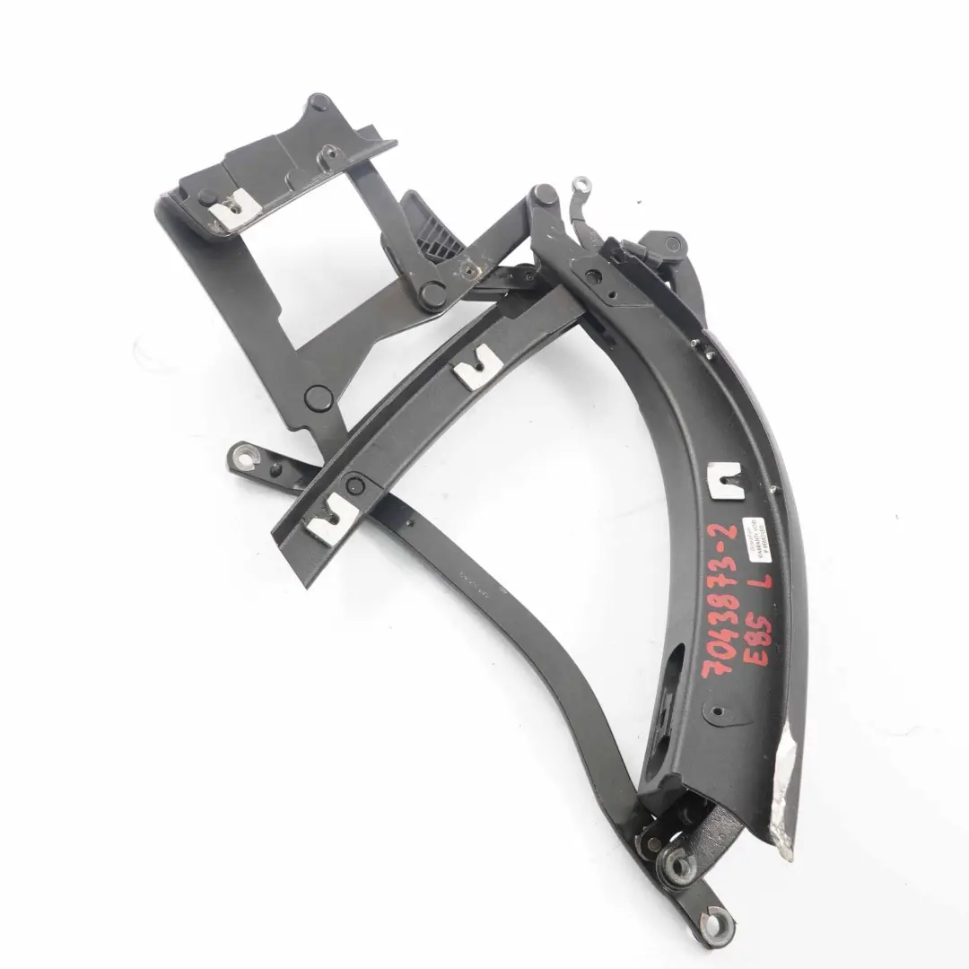 Plegable Soft Top Marco Izquierdo Bisagra Cerradura para BMW Z4 E85 Roadster con número de pieza 7043873 BMW Z4 E85 Roadster Plegable Soft Top Marco Izquierdo Bisagra Cerradura - SKU 7043873-2 - Número de pieza 7043873