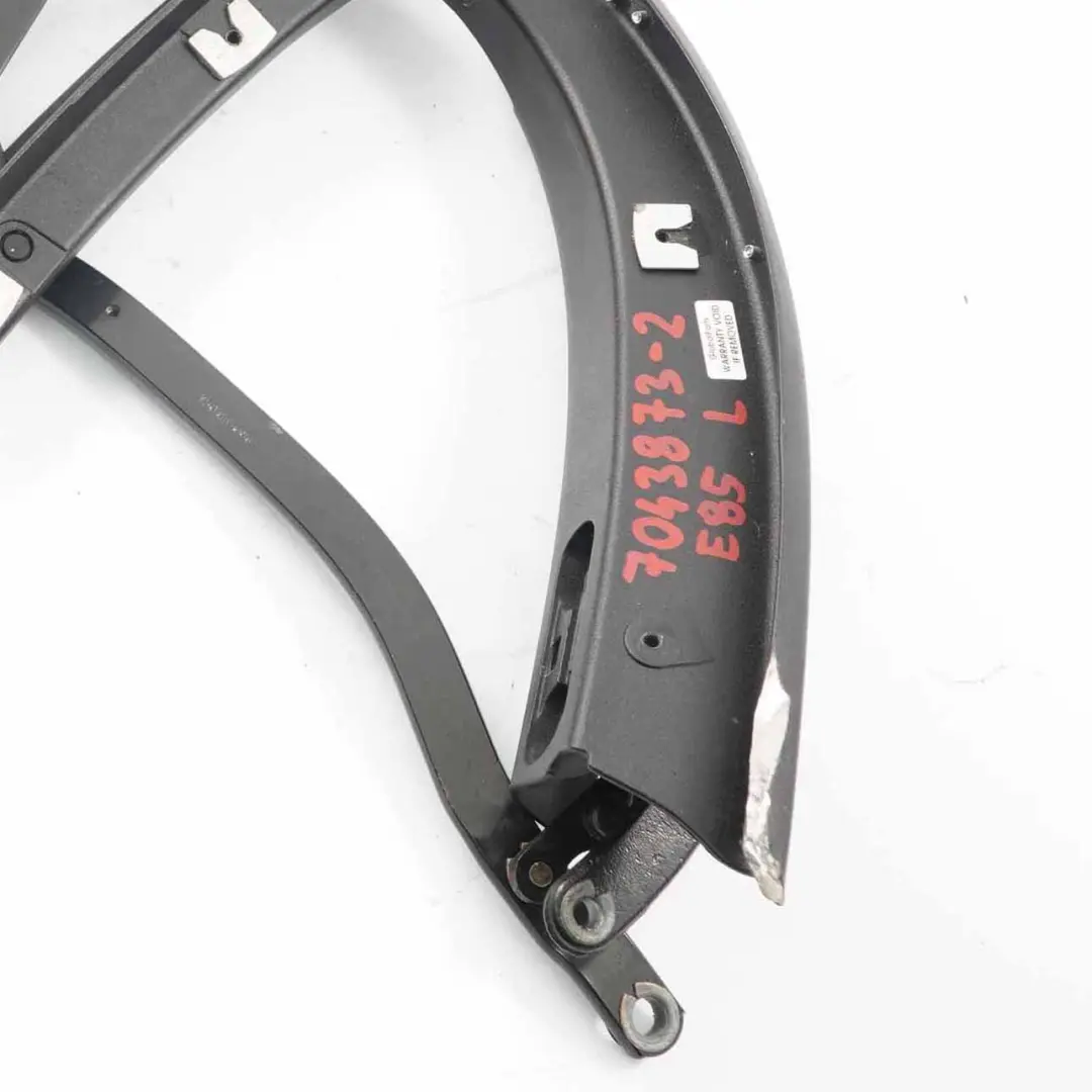 Châssis de Toit Pliant Capote charnière Verrouillée Gauche pour BMW Z4 E85 à propos du numéro de pièce 7043873 BMW Z4 E85 Châssis de Toit Pliant Capote charnière Verrouillée Gauche - SKU 7043873-2 - Numéro de pièce 7043873