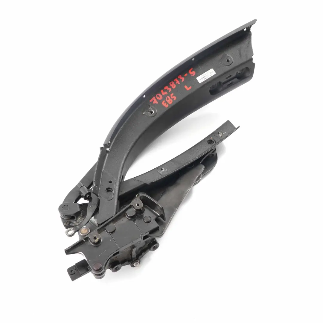 Pieghevole Soft Top Telaio Tetto Braccio Cerniera Bloccaggio per BMW Z4 E85 Roadster con numero di parte 7043873 BMW Z4 E85 Roadster Pieghevole Soft Top Telaio Tetto Braccio Cerniera Bloccaggio - SKU 7043873-5 - Numero di parte 7043873