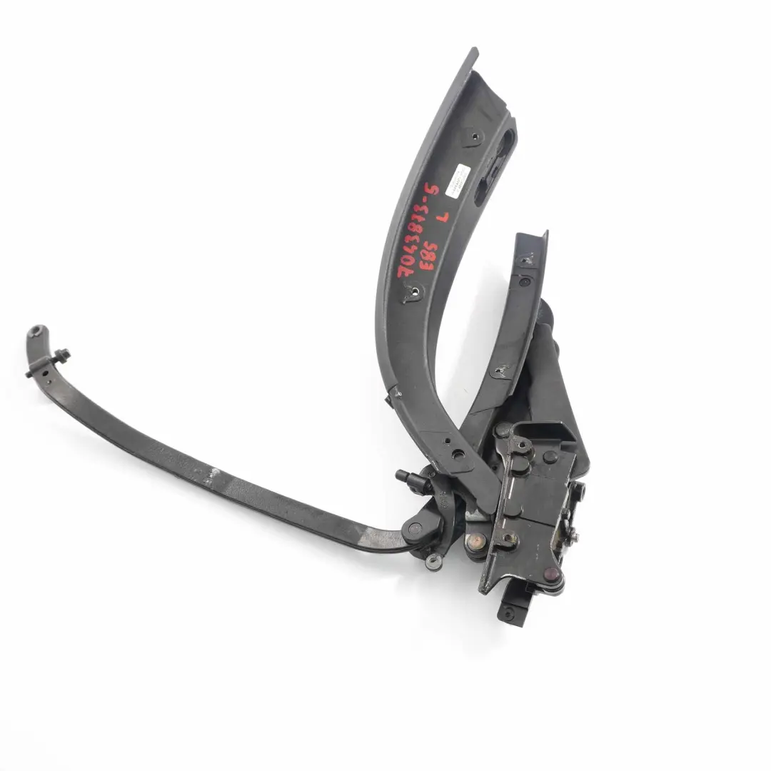 Folding Top Hinge BMW Z4 E85 Roadster Soft Top Roof Frame Left N/S Arm Lock to with Part number 7043873 Folding Top Hinge BMW Z4 E85 Roadster Soft Top Roof Frame Left N/S Arm Lock - SKU 7043873-5 - Part number 7043873