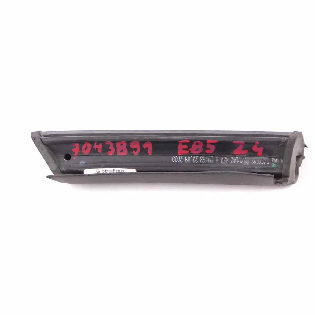 BMW Z4 E85 Klappbares Verdeck Dichtungsleiste Führung Vorne Links Dach - SKU 7043891-1 - Teilenummer 7043891