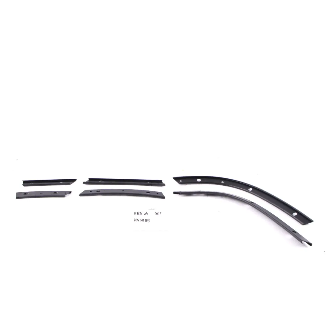 BMW Z4 E85 Plegable Soft Top Techo Izquierda Derecha Railing Tira Recortar Set - SKU 7043899 - Número de pieza 7043899