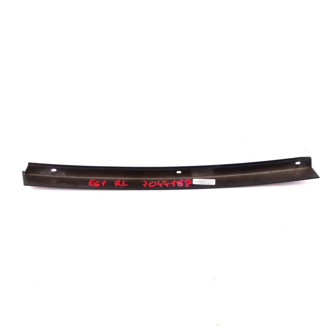 BMW 5 Series E61 LCI Window Cover Column C Door Rear Left N/S Black Matt - SKU 7044187 - Part number 7044187