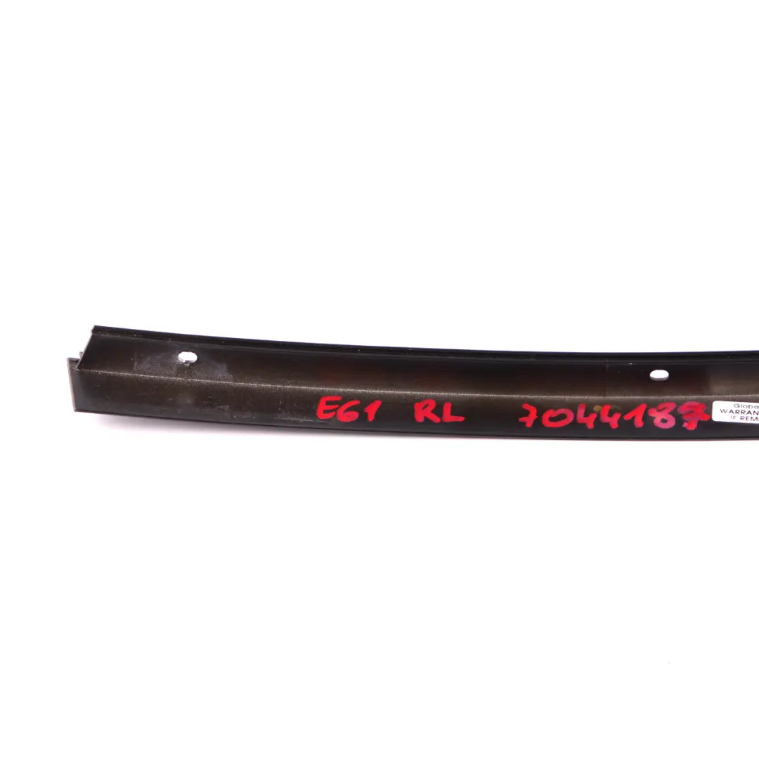BMW 5 Series E61 LCI Window Cover Column C Door Rear Left N/S Black Matt - SKU 7044187 - Part number 7044187