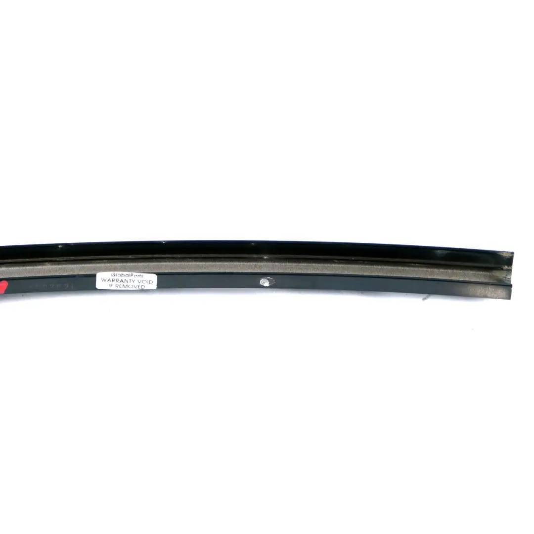 BMW E61 LCI Ventana Guia Web Cubierta Izquierda Puerta Trasera Negro Mate - SKU 7044189 - Número de pieza 7044189