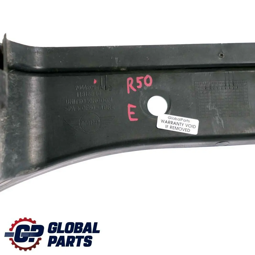 Mini Cooper One R50 R52 R53 JCW Panel Frontal Bandeja De Bateria - SKU 7044209 - Número de pieza 7044209