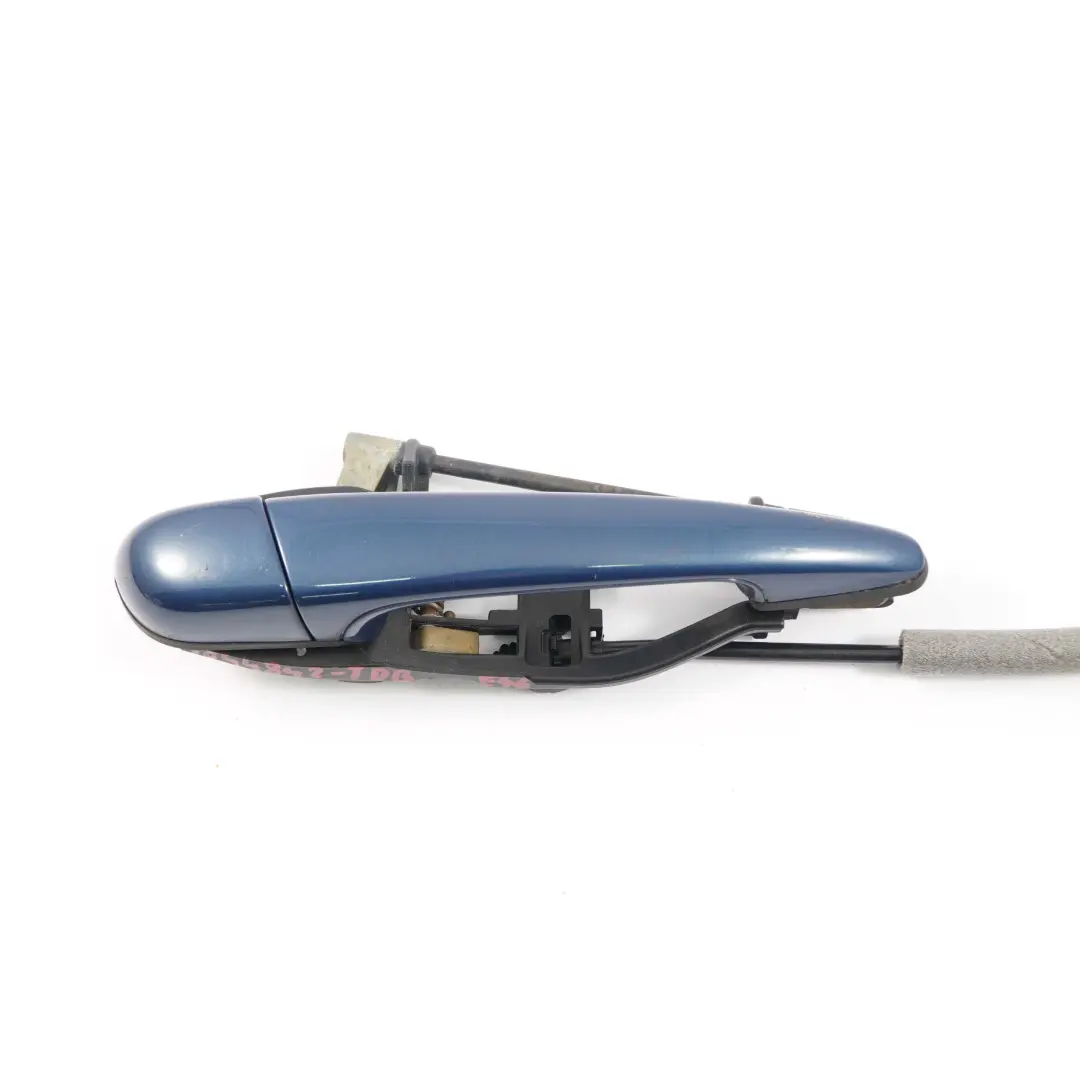 BMW 3 Series E46 Outside Door Handle Rear Right O/S Toledoblau Toledo Blue 482 - SKU 7044842-TDB - Part number 7044842