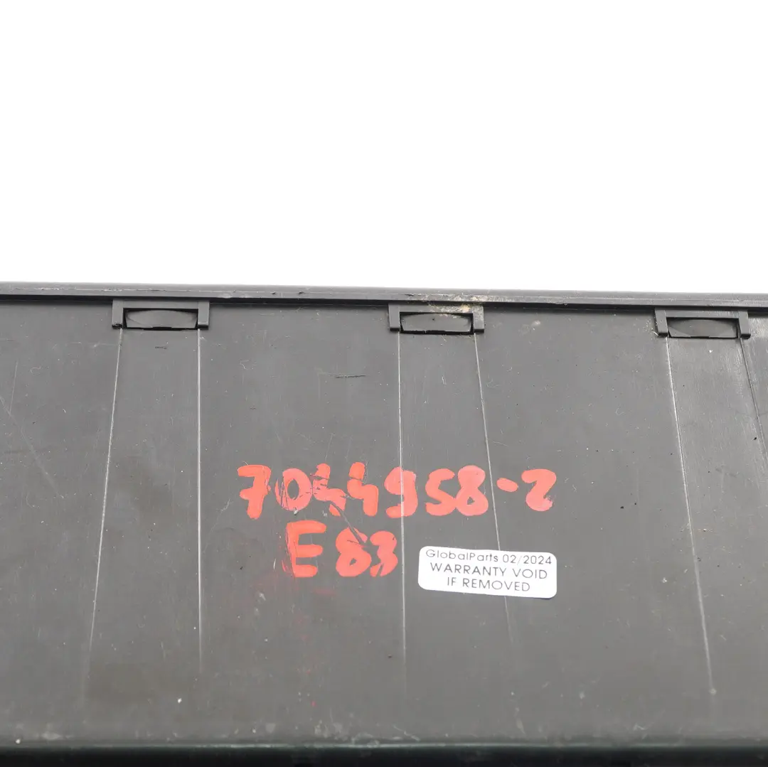 BMW X5 E53 X3 E83 E46 Support de siège Urgence Boîte de secours Stockage - SKU 7044958-2 - Numéro de pièce 7044958