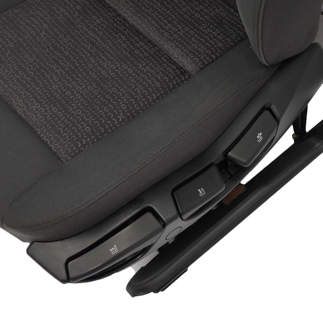 Fabric Cloth Jacquard / Anthracite Front Left N/S Seat to BMW E46 Saloon Touring with Part number 7045674 BMW E46 Saloon Touring Fabric Cloth Jacquard / Anthracite Front Left N/S Seat - SKU 7045674-1 - Part number 7045674