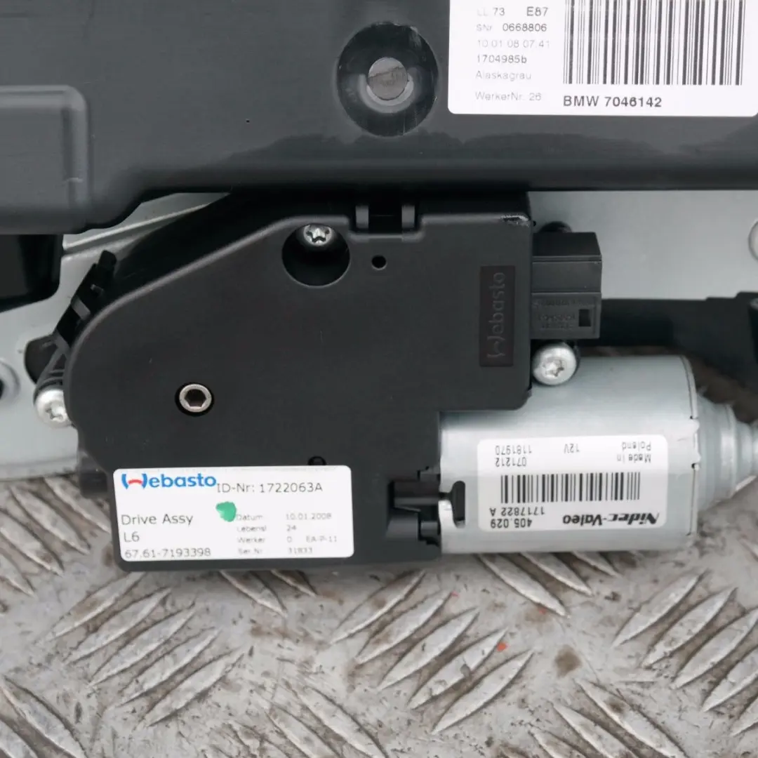 BMW E81 E87 Szyberdach - SKU 7046142 - Numer Części 7046142