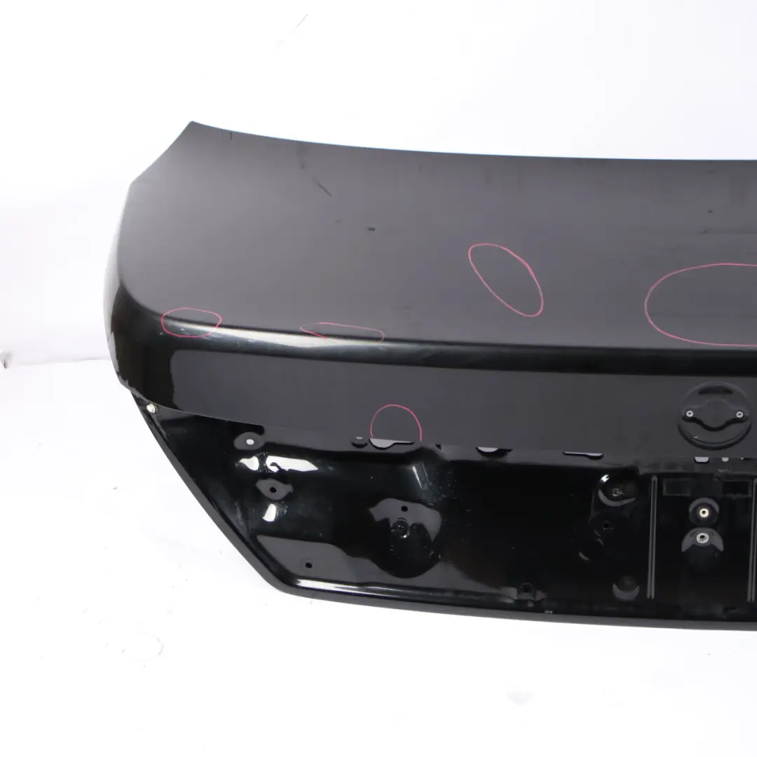 BMW 7 E65 E66 E67 Boot Trunk Lid Tailgate Black Sapphire Metallic - 475 - SKU 7049252-BS - Part number 7049252