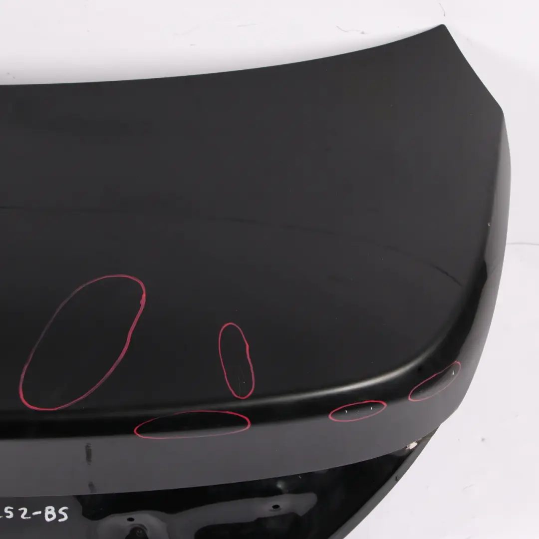 Boot Trunk Lid Tailgate Black Sapphire Metallic - 475 to BMW 7 E65 E66 E67 with Part number 7049252 BMW 7 E65 E66 E67 Boot Trunk Lid Tailgate Black Sapphire Metallic - 475 - SKU 7049252-BS - Part number 7049252